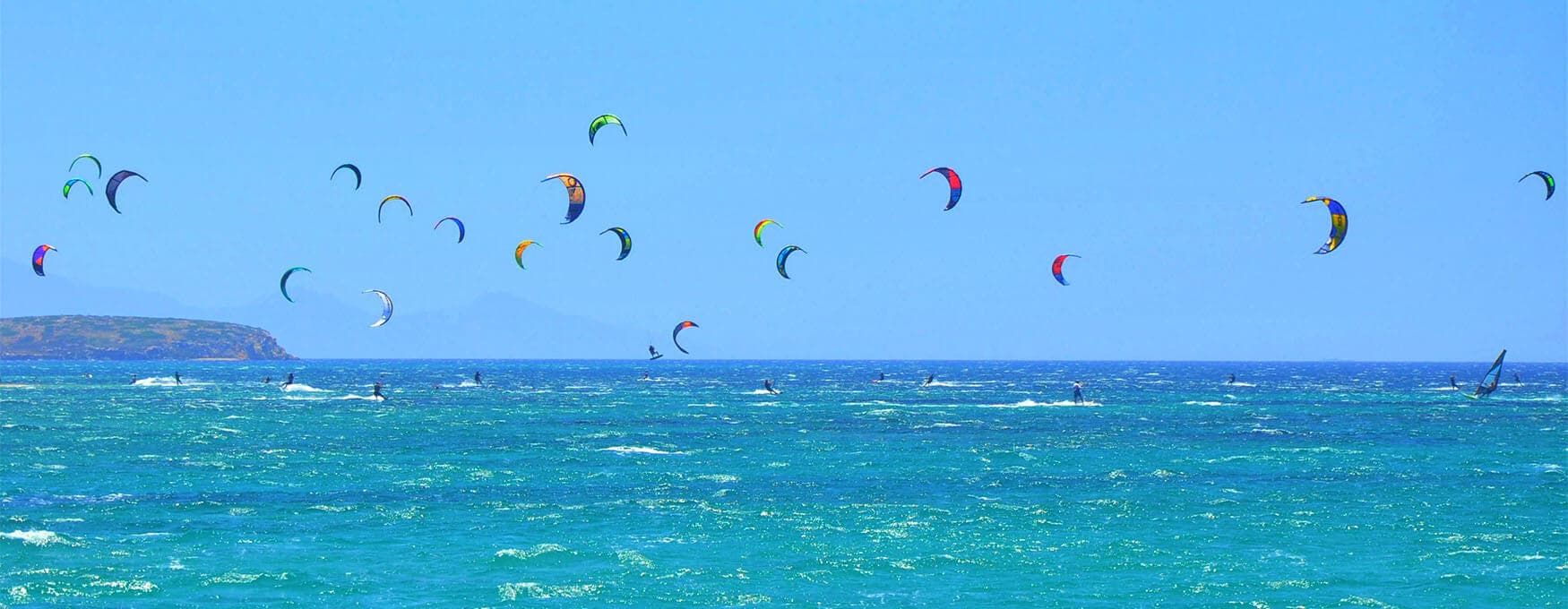 Sea activities on Paros