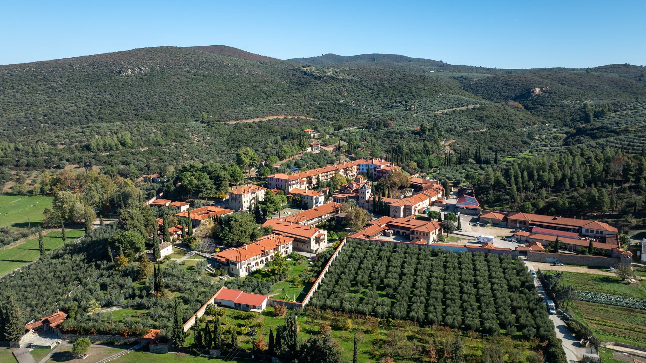 Les routes du vin de Chalcidique