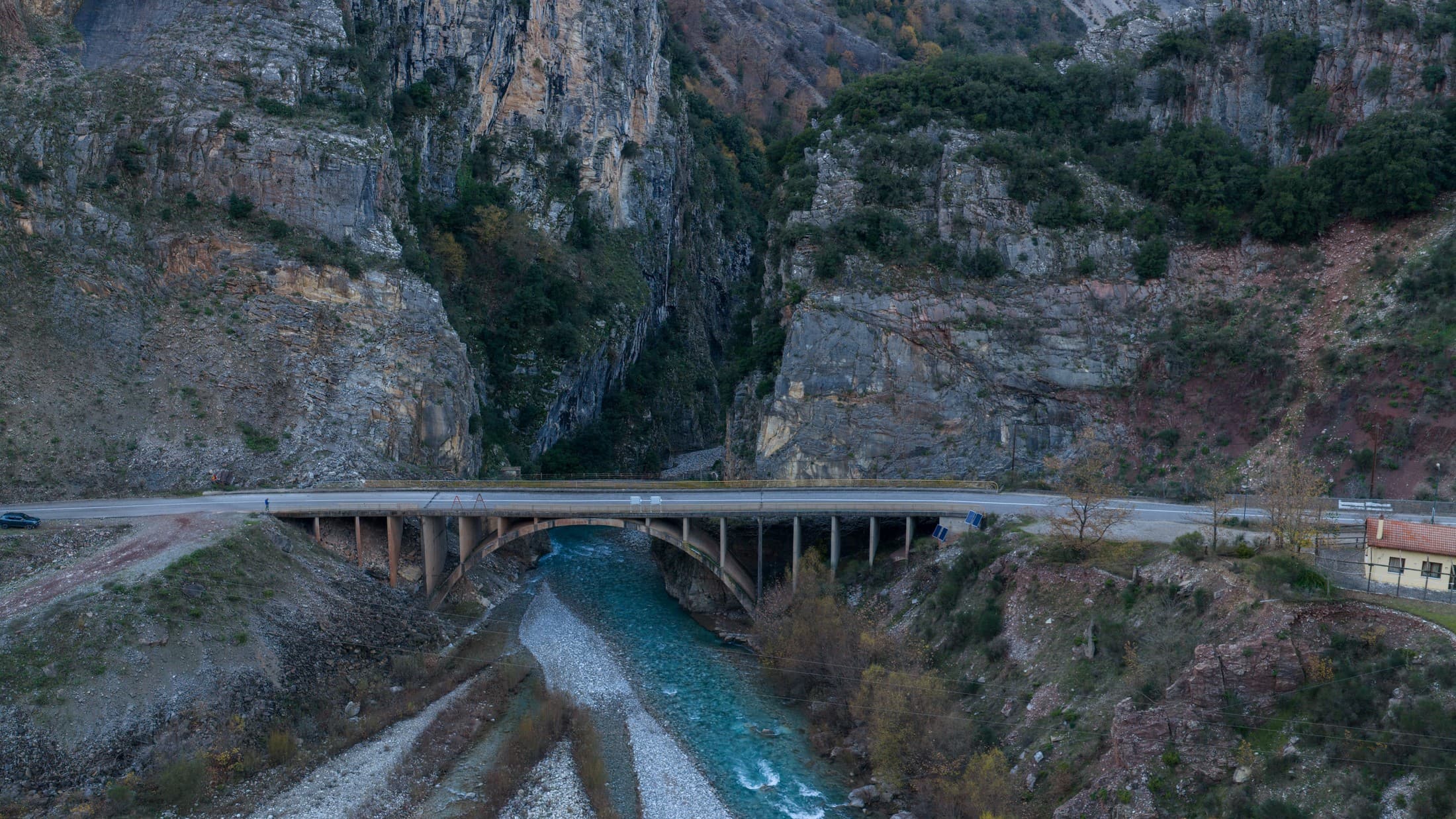 El cañón de Panta Vrechi