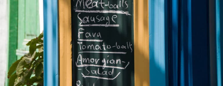 La gastronomie d’Amorgos
