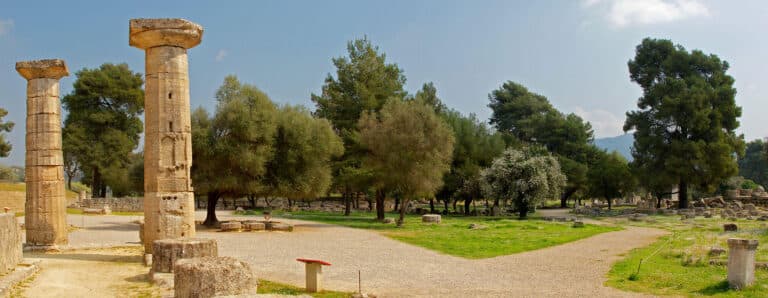 Ο Ναός της Ήρας στην Ολυμπία