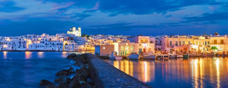 Vie nocturne à Paros