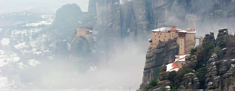 Navidad en Meteora