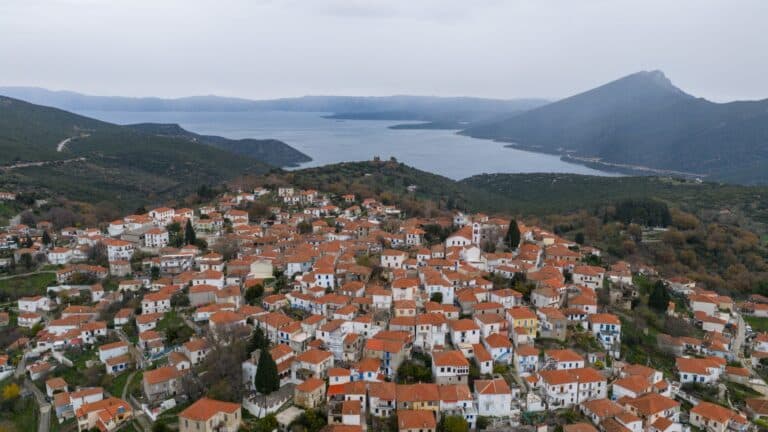 Village pittoresque de Lafkos