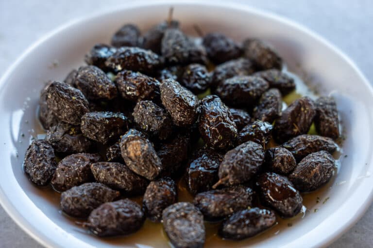 Olive throumba e olio d’oliva di Thasos