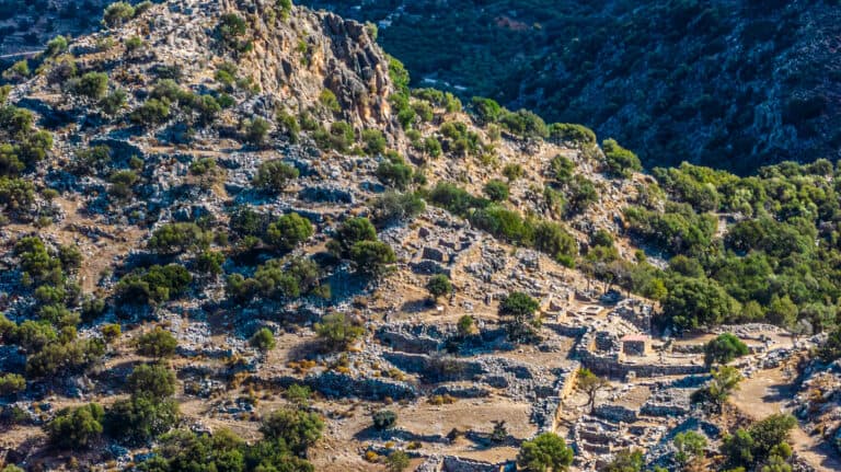 Ancienne Lato et Gorge de Kritsa