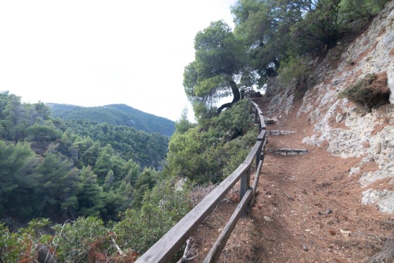 La randonnée à Alonnisos