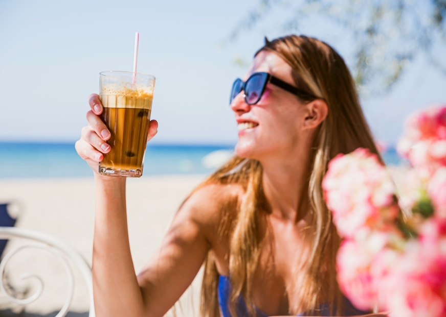 Greek coffee and the way the CRETANS drink coffee in their day to